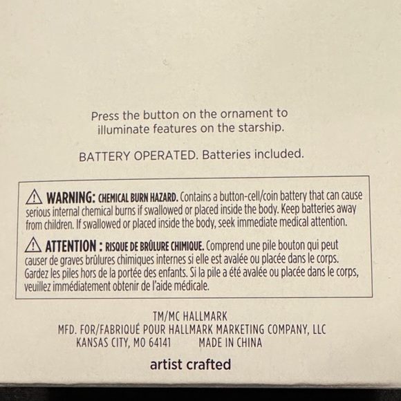 Hallmark Keepsake Star Trek Ornament (NWT) - Picture 6 of 7